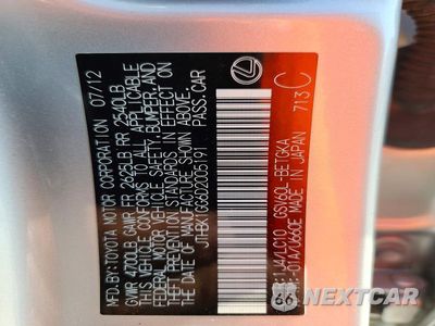 Zdjęcie 12 z 12 samochodu: 2013 LEXUS ES 350 VIN:JTHBK1GG6D2005191 - miniatura