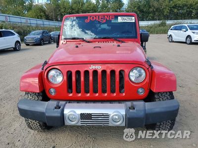 Piąte zdjęcie samochodu w środku: 2015 JEEP WRANGLER UNLIMITED SAHARA VIN:1C4BJWEG6FL760522 - miniatura