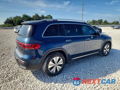 Trzecie zdjęcie samochodu z tyłu: 2023 MERCEDES-BENZ EQB 250+ VIN:W1N9M0CB9PN050068 - miniatura