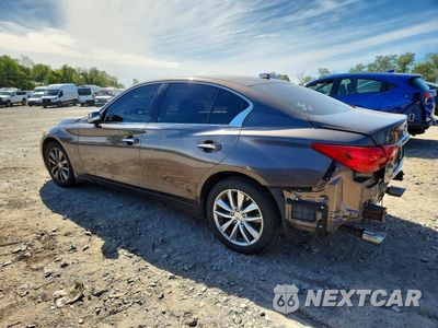 Drugie zdjęcie samochodu z przodu: 2015 INFINITI Q50 PREMIUM VIN:JN1BV7AR0FM393387 - miniatura