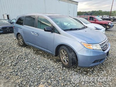 Czwarte zdjęcie samochodu z boku: 2012 HONDA ODYSSEY EXL VIN:5FNRL5H6XCB061060 - miniatura