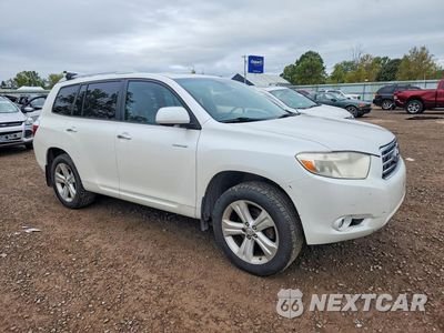 Czwarte zdjęcie samochodu z boku: 2010 TOYOTA HIGHLANDER LIMITED VIN:5TDYK3EH4AS023776 - miniatura
