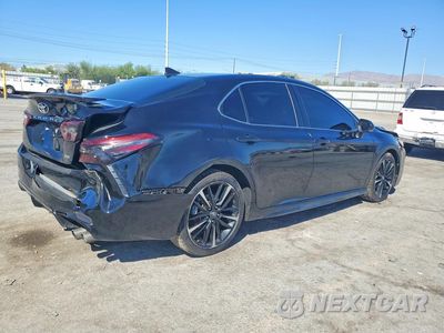 Trzecie zdjęcie samochodu z tyłu: 2019 TOYOTA CAMRY XSE VIN:4T1B61HK4KU736417 - miniatura