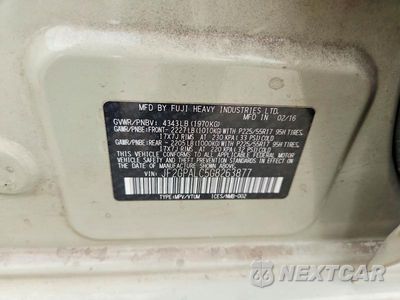 Zdjęcie 13 z 13 samochodu: 2016 SUBARU CROSSTREK LIMITED VIN:JF2GPALC5G8263877 - miniatura