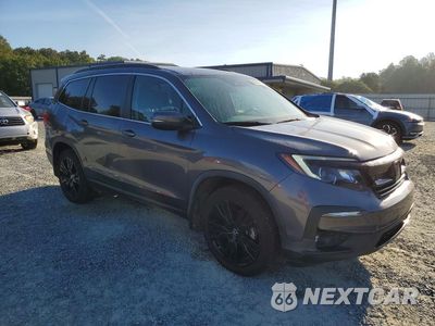 Czwarte zdjęcie samochodu z boku: 2022 HONDA PILOT SE VIN:5FNYF6H20NB099664 - miniatura