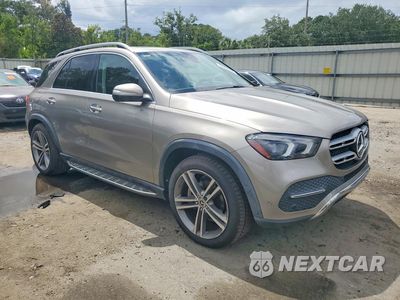 Czwarte zdjęcie samochodu z boku: 2021 MERCEDES-BENZ GLE 350 VIN:4JGFB4JB1MA466897 - miniatura