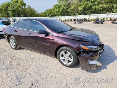 Czwarte zdjęcie samochodu z boku: 2020 CHEVROLET MALIBU LS VIN:1G1ZC5ST1LF108303 - miniatura