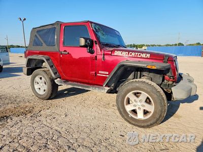 Czwarte zdjęcie samochodu z boku: 2013 JEEP WRANGLER SPORT VIN:1C4AJWAG6DL559346 - miniatura