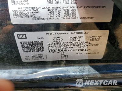 Zdjęcie 12 z 12 samochodu: 2023 CHEVROLET SILVERADO K1500 LT VIN:1GCPDDEK0PZ262434 - miniatura