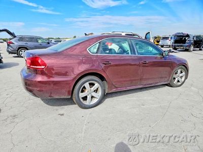 Trzecie zdjęcie samochodu z tyłu: 2012 VOLKSWAGEN PASSAT SE VIN:1VWBP7A39CC093073 - miniatura