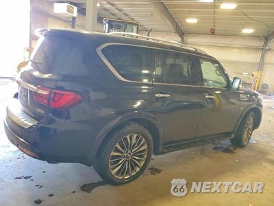 Trzecie zdjęcie samochodu z tyłu: 2018 INFINITI QX80 BASE VIN:JN8AZ2NF7J9660122 - miniatura