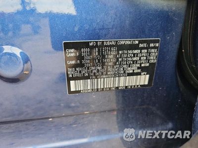Zdjęcie 13 z 13 samochodu: 2019 SUBARU ASCENT PREMIUM VIN:4S4WMAHD0K3419233 - miniatura