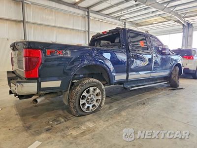 Trzecie zdjęcie samochodu z tyłu: 2022 FORD F250 SUPER DUTY VIN:1FT7W2BN5NEC10430 - miniatura