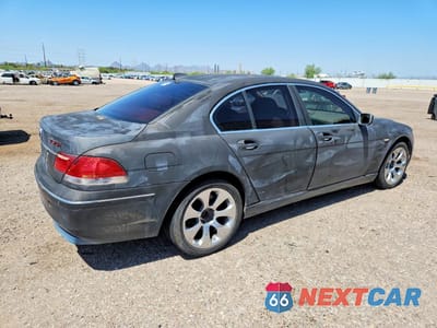 Trzecie zdjęcie samochodu z tyłu: 2006 BMW 750 I VIN:WBAHL83576DT05011 - miniatura