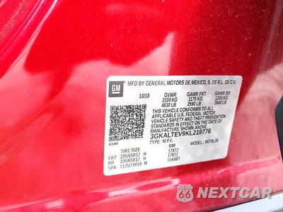 Zdjęcie 13 z 13 samochodu: 2019 GMC TERRAIN SLE VIN:3GKALTEV9KL219776 - miniatura