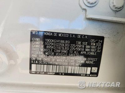 Zdjęcie 13 z 13 samochodu: 2025 HONDA HR-V SPORT VIN:3CZRZ1H52SM701068 - miniatura