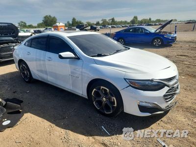 Czwarte zdjęcie samochodu z boku: 2022 CHEVROLET MALIBU LT VIN:1G1ZD5ST6NF201429 - miniatura
