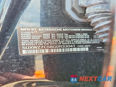 Zdjęcie 14 z 14 samochodu: 2016 BMW X3 SDRIVE28I VIN:5UXWZ7C58G0R33041 - miniatura