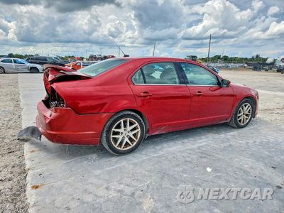 Trzecie zdjęcie samochodu z tyłu: 2010 FORD FUSION SEL VIN:3FAHP0JA2AR244651 - miniatura