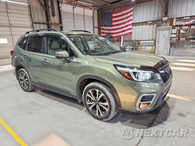 Czwarte zdjęcie samochodu z boku: 2020 SUBARU FORESTER LIMITED VIN:JF2SKAUC5LH508260 - miniatura