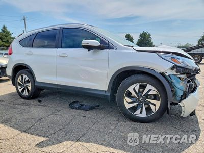 Czwarte zdjęcie samochodu z boku: 2015 HONDA CR-V TOURING VIN:5J6RM4H92FL093935 - miniatura