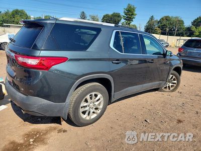 Trzecie zdjęcie samochodu z tyłu: 2018 CHEVROLET TRAVERSE LT VIN:1GNERGKW4JJ126743 - miniatura