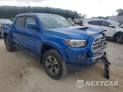 Czwarte zdjęcie samochodu z boku: 2017 TOYOTA TACOMA TRD SPORT VIN:3TMCZ5AN7HM047089 - miniatura