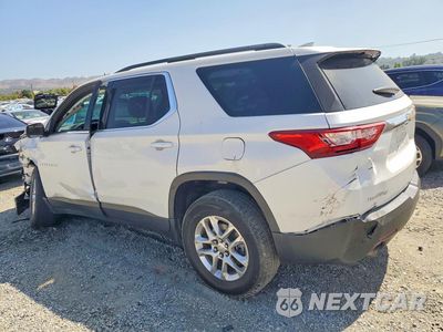 Drugie zdjęcie samochodu z przodu: 2021 CHEVROLET TRAVERSE LT VIN:1GNERGKW8MJ155988 - miniatura