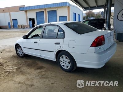 Drugie zdjęcie samochodu z przodu: 2004 HONDA CIVIC DX VP VIN:2HGES16384H561069 - miniatura