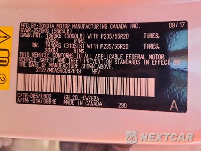 Zdjęcie 13 z 13 samochodu: 2017 LEXUS RX 350 BASE VIN:2T2ZZMCA5HC082619 - miniatura