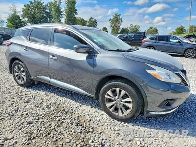Czwarte zdjęcie samochodu z boku: 2016 NISSAN MURANO SV VIN:5N1AZ2MH6GN161418 - miniatura