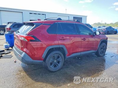 Trzecie zdjęcie samochodu z tyłu: 2021 TOYOTA RAV4 LE VIN:JTMH1RFV7MD082847 - miniatura