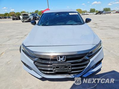 Piąte zdjęcie samochodu w środku: 2022 HONDA ACCORD SPORT VIN:1HGCV1F33NA055597 - miniatura