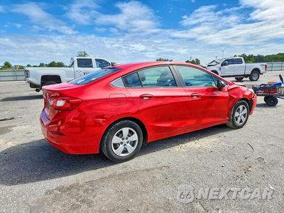 Trzecie zdjęcie samochodu z tyłu: 2017 CHEVROLET CRUZE LS VIN:1G1BC5SM1H7257290 - miniatura