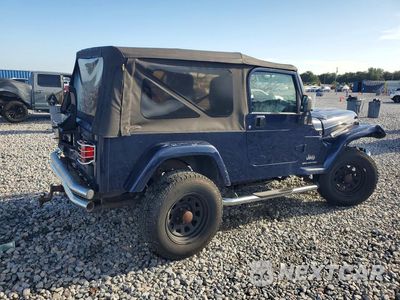 Trzecie zdjęcie samochodu z tyłu: 2006 JEEP WRANGLER / TJ UNLIMITED VIN:1J4FA44S86P788935 - miniatura