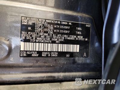 Zdjęcie 13 z 13 samochodu: 2022 TOYOTA RAV4 LE VIN:2T3F1RFV5NC284616 - miniatura