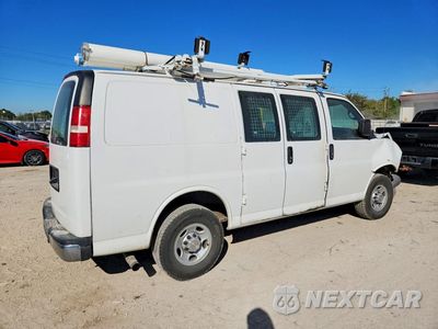 Trzecie zdjęcie samochodu z tyłu: 2014 CHEVROLET EXPRESS G2500 VIN:1GCWGFCA7E1113197 - miniatura