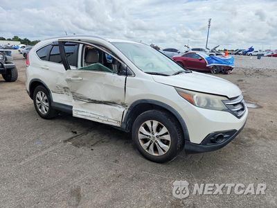 Czwarte zdjęcie samochodu z boku: 2014 HONDA CR-V EXL VIN:5J6RM3H70EL045616 - miniatura