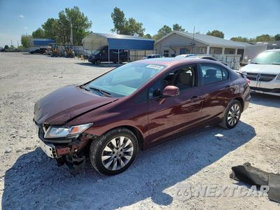 2013 HONDA CIVIC EX 19XFB2F85DE038284 - główne zdjęcie licytacji z USA - miniatura