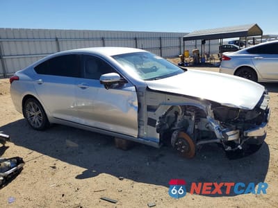 Czwarte zdjęcie samochodu z boku: 2018 GENESIS G80 3.8 VIN:KMHGN4JE7JU271080 - miniatura