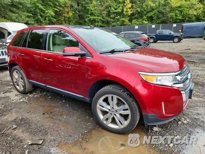 Czwarte zdjęcie samochodu z boku: 2014 FORD EDGE LIMITED VIN:2FMDK4KC7EBB73302 - miniatura