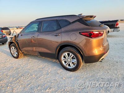 Drugie zdjęcie samochodu z przodu: 2019 CHEVROLET BLAZER 1LT VIN:3GNKBBRA7KS700305 - miniatura