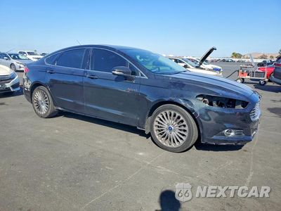 Czwarte zdjęcie samochodu z boku: 2014 FORD FUSION TITANIUM VIN:3FA6P0K97ER195514 - miniatura