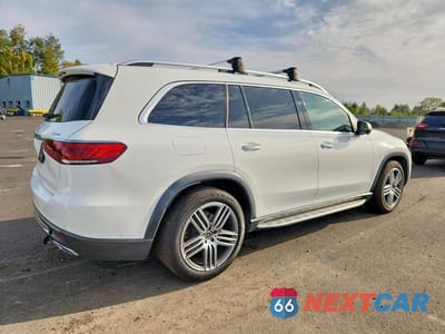 Trzecie zdjęcie samochodu z tyłu: 2020 MERCEDES-BENZ GLS 450 4MATIC VIN:4JGFF5KE4LA095834 - miniatura