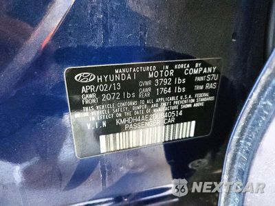 Zdjęcie 12 z 12 samochodu: 2013 HYUNDAI ELANTRA GLS VIN:KMHDH4AE2DU840514 - miniatura