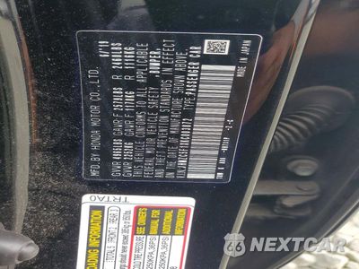 Zdjęcie 12 z 12 samochodu: 2019 HONDA CLARITY VIN:JHMZC5F1XKC003872 - miniatura