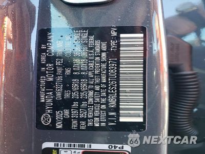 Zdjęcie 14 z 14 samochodu: 2026 HYUNDAI PALISADE SEL VIN:KM8RLES26TU083971 - miniatura