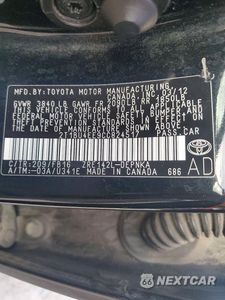 Zdjęcie 12 z 12 samochodu: 2012 TOYOTA COROLLA LE VIN:2T1BU4EE9CC824517 - miniatura