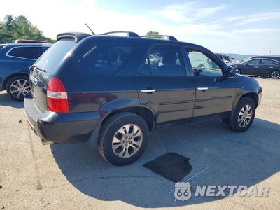 Trzecie zdjęcie samochodu z tyłu: 2003 ACURA MDX TOURING VIN:2HNYD18633H533475 - miniatura
