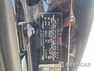 Zdjęcie 12 z 12 samochodu: 2012 KIA OPTIMA EX VIN:5XXGN4A7XCG017734 - miniatura